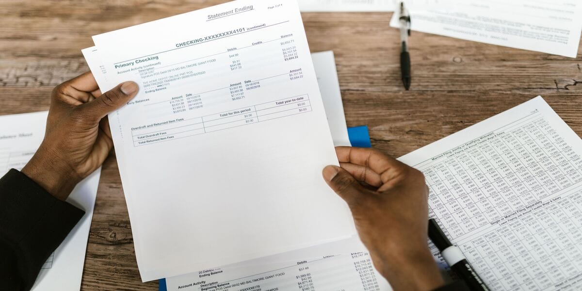 financial documents
