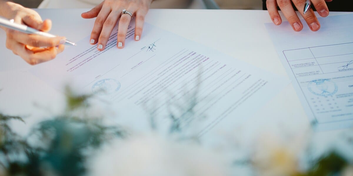 marriage certificate