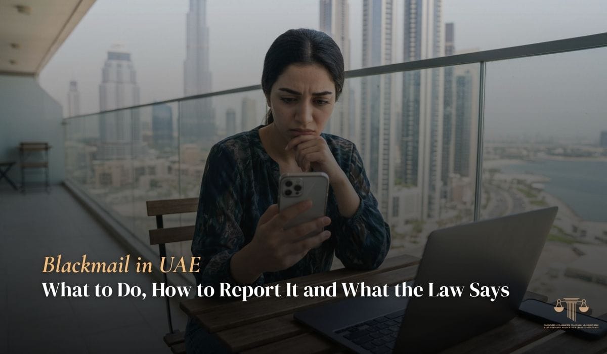 blackmail in uae