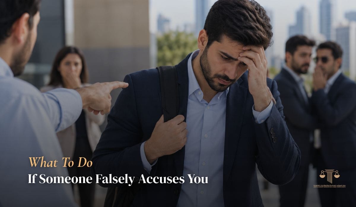 false allegations in the uae